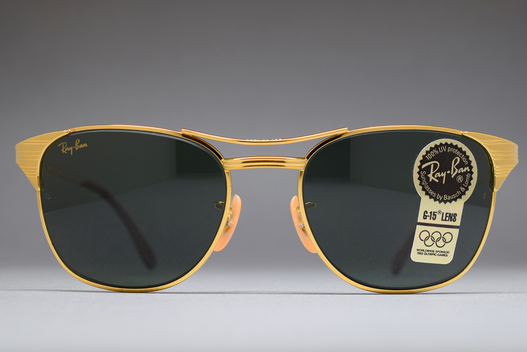 NEW ARRIVALS B&L Ray-Ban Olympian II DX Gold & Black , Signet Gold ...